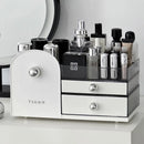 Axyaa Vanity Makeup Organizer Box for Cosmetics Display and Jewelry Storage