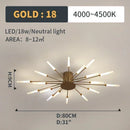Axyaa LED Ceiling Lamp: Modern Elegant Luxurious Main Light for Bedroom