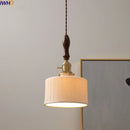Axyaa Copper Ceramic LED Pendant Lamp for Modern Home Decor