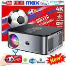 Axyaa 4K Android Projector 32G WiFi Full HD 1080P Auto Focus Keystone Home Theater