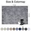 Axyaa Leather Dining Table Mat Set - Heat Resistant, Waterproof, Wipeable Placemats
