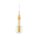 Axyaa Glass Pendant Light: Modern LED Fixture for Various Spaces