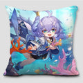 Axyaa Honkai Star Rail Pillowcase - Cosplay Cartoon Print Cushion Cover