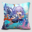 Axyaa Honkai Star Rail Pillowcase - Cosplay Cartoon Print Cushion Cover