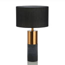 Axyaa LED Table Floor Lamp Modern Black E27 Desk Light for Home Office Bedroom