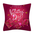Axyaa Heart Print Cushion Covers Set - 45*45cm