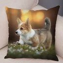 Corgi Pembroke Dog Pattern Pillowcase by Axyaa - Decorative Print for Home Shopping