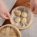 Axyaa Silicone Steamer Mat Set of 10