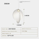 Axyaa Silk Chandelier LED Pendant Lamp for Living Room Bedroom Hotel Loft