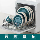 Axya Green Stoneware Tableware Set for 4/8 Person