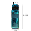 Axyaa 500ml Sports Water Bottle with Tea Filter - Portable, Leak-proof, Transparent Cup