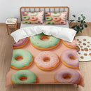 Axyaa Cartoon Animal Print Quilt Cover Set - Quilt Cover and Pillowcase