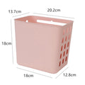 Wall-Mounted Laundry Basket Organizer by Axyaa: Small Dirty Clothes Storage Container