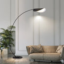 Axyaa Nordic Black Fishing Floor Lamp LED Standing Light