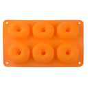 Axyaa Silicone Donut Mold: Non-Stick DIY Baking Pastry Tools for Cakes, Cookies & Chocolates