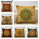 Axyaa Oriental Bliss Sun Moon Ararat Mandala Cushion Cover