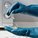 Axyaa Waterproof Fleece-Lined Dishwashing Gloves for Household Cleaning