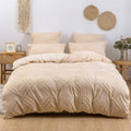 Axyaa Geometric Cut Flowers Bedding Set - Twin to King Sizes