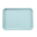 Axyaa Green Plastic Food Tray for Kitchen and Hotel Dessert Serving