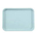 Axyaa Green Plastic Food Tray for Kitchen and Hotel Dessert Serving