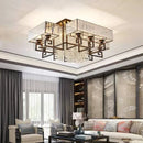 Axyaa Modern Crystal Ceiling Light for Living Room, Bedroom, Dining Room