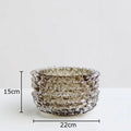 Axyaa Transparent Glass Vase Modern Desk Decoration For Flowers Arrangement