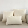 Axyaa Ivory Sofa Cushion Cover in Various Sizes for Home Décor