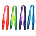 Axyaa Food Tongs Set for Baking and Serving - 3Pcs Plastic Kitchen Clips