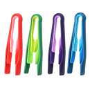 Axyaa Food Tongs Set for Baking and Serving - 3Pcs Plastic Kitchen Clips