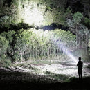 Axyaa Rechargeable LED Searchlight Bracket Mountable Handheld Waterproof Spotlight
