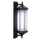 Axyaa Solar Wall Lamp: Contemporary Outdoor Sconce Lights - Waterproof IP65