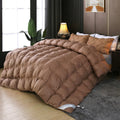 Axyaa Cotton Solid Color Down Quilt - Warm Comfortable Sleep Quilt