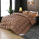 Axyaa Cotton Solid Color Down Quilt - Warm Comfortable Sleep Quilt