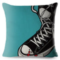Axyaa Pop Art Crying Girl Cushion Cover 45x45cm