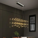 Axyaa Starry Chandelier Minimalist Lighting for Clothing Store and Bar
