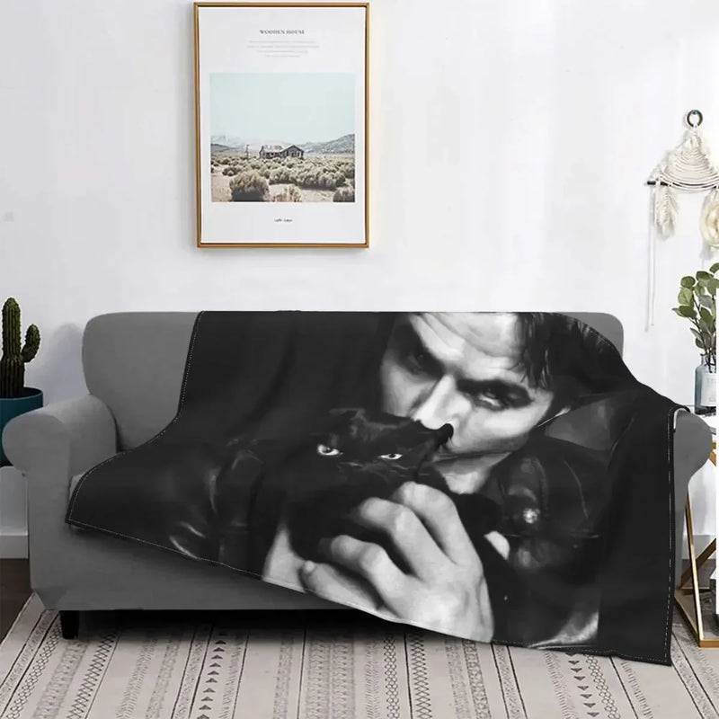 Axyaa Sagittarius Blanket Coral Fleece Plush Throw TVD Vampires Bedding