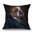 Axyaa Nordic Animal Cartoon Print Cushion Cover - Sofa & Bedroom Decoration Pillowcase