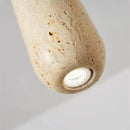 Axyaa Yellow Cave Stone Chandelier: Nordic Wabi Sabi Style Lamps for Home Decor