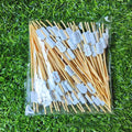 Axyaa Christmas Fruit Skewers: Santa Claus, Snowflake, Xmas Tree Forks