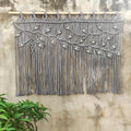 Nordic Woven Macrame Tapestry for Bedroom Decor by Axyaa