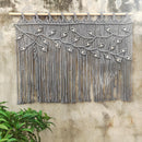 Nordic Woven Macrame Tapestry for Bedroom Decor by Axyaa