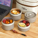 Axyaa Stainless Steel Vacuum Lunch Box with Insulated Storage Bag and Soup Cup