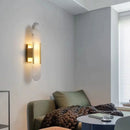 Axyaa Marble Wall Lamp: Postmodern Living Room TV Background Creative Art Light Luxury