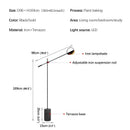 Axyaa Nordic LED Floor Lamp for Stylish Living Spaces