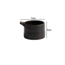 Axyaa Ceramic Seasoning Dishes Set of 4 - Solid Color Tableware Bowls