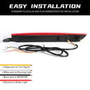 Axyaa Car Rear Bumper Reflector Light for Mazda CX-30 CX50 CX-50 2020-2022