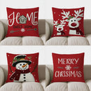 Axyaa Home Sweet Home Cushion Cover - Arrow & Snowflake Pattern
