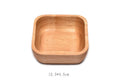 Axyaa Wooden Fruit Salad Bowl Plate | Retro Tableware Tea Tray Dessert Snack Plate