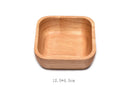 Axyaa Wooden Fruit Salad Bowl Plate | Retro Tableware Tea Tray Dessert Snack Plate
