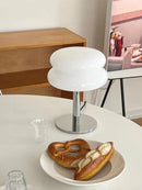 Axyaa Bauhaus Mushroom Lamp: 9-Level Brightness Dimming for Bedroom & Living Room